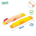 Nobleza Exclusieve latex kip en eend met geluid