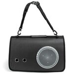 Nobleza Astronauten draagtas met schouderband zwart L