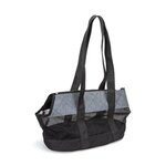 Nobleza Reistas voor huisdieren met schouderband zwart