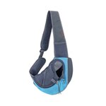 Nobleza Schoudertas voor huisdieren blauw L