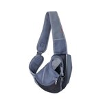 Nobleza Schoudertas voor huisdieren grijs S