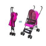 Nobleza Inklapbare kinderwagen voor huisdieren roze