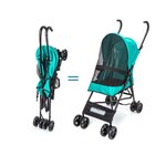 Nobleza Inklapbare kinderwagen voor huisdieren turquoise
