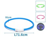 Nobleza LED verlichte hondenhalsband