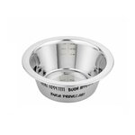 Nobleza Roestvrijstalen voerbak met tekst 370ml