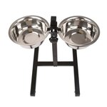 Nobleza Dubbele voerbak op standaard S