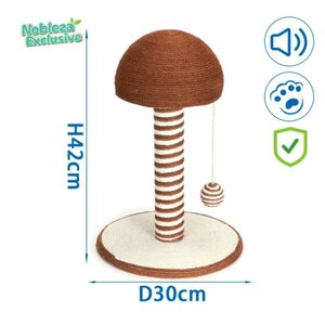 Nobleza exclusieve krabpaal bruine paddenstoel