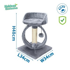 Nobleza exclusieve krabpaal met rustplaats en speelbal