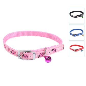 Nobleza kattenhalsband gesp met belletje