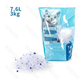 Nobleza Kattenbakvulling Silica gel 7,6 liter