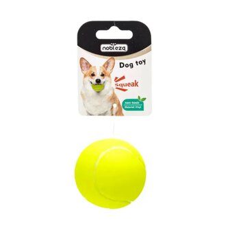 Nobleza Exclusieve Vinyl tennisbal met piep