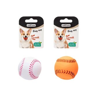 Nobleza Exclusieve vinyl honkbal met piep