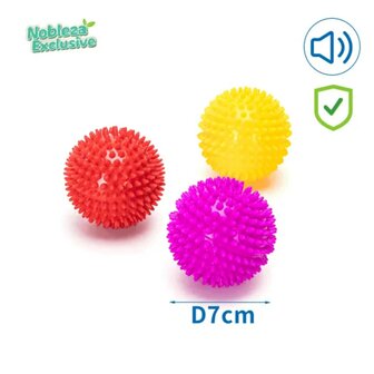 Nobleza Exclusieve vinyl massagebal met piep
