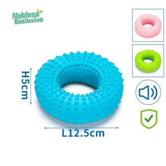 Nobleza Exclusieve latex bijtring met piep
