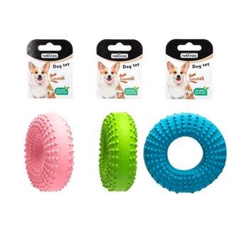 Nobleza Exclusieve latex bijtring met piep