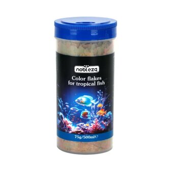 Nobleza Vlokkenvoer voor tropische vissen 75 gram