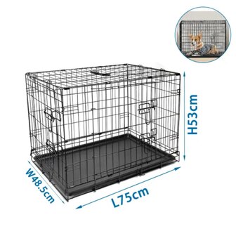 Nobleza Draadijzeren bench voor honden M