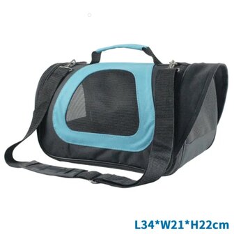 Nobleza Draagtas met schouderband blauw S