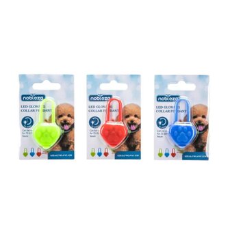 Nobleza pootafdruk led lampje halsbandhanger