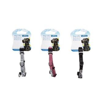 Nobleza Gevlochten hondenhalsband met kliksluiting S