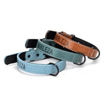 Nobleza PU lederen hondenhalsband L