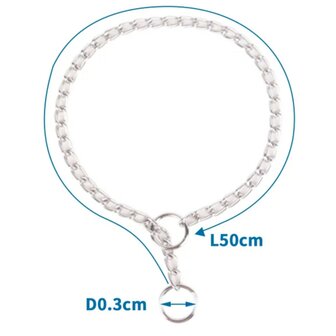 Nobleza Slipketting voor honden M