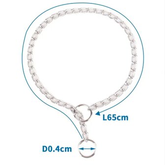 Nobleza Slipketting voor honden XL