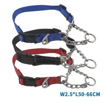 Nobleza Trainingshalsband met kliksluiting L