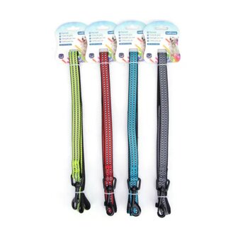 Nobleza Imitatie nylon reflecterende hondenriem L