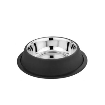Nobleza Antislip hondenvoerbak zwart 760ml