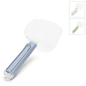 Nobleza Voerschep met afsluitclip voor zakken