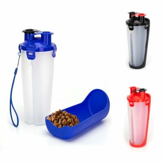 Nobleza Voer en drinkfles voor onderweg 500ml