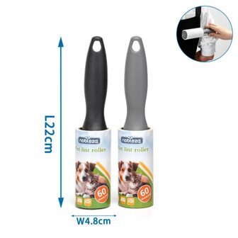 Nobleza Kledingroller met rolletje 2 stuks