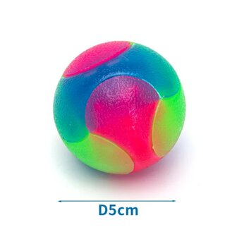 Nobleza LED speelbal voor honden 5cm