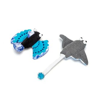 Nobleza Pluche waterdieren met kattenkruid