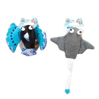 Nobleza Pluche waterdieren met kattenkruid