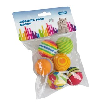 Nobleza Schuimballen speelgoedsetje 6 stuks