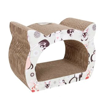 Nobleza Kattenhoofd krabkarton speelgoed