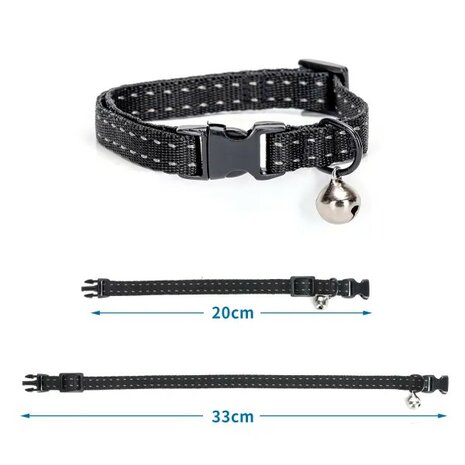 Nobleza Anti vlooien en teken kattenhalsband M