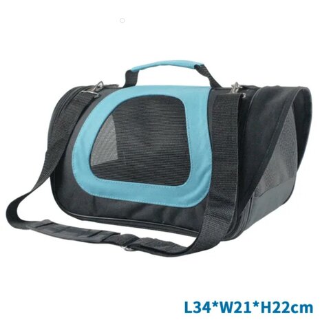 Nobleza Draagtas met schouderband blauw S
