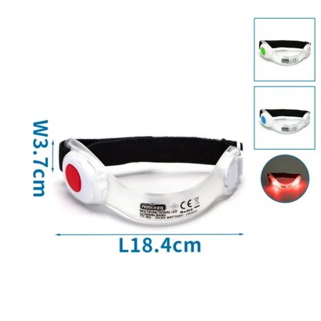 Nobleza LED halsband voor honden
