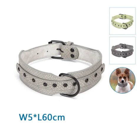 Nobleza Brede hondenhalsband S