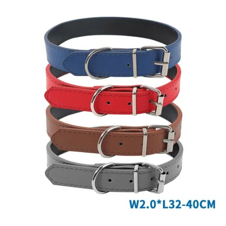 Nobleza Hondenhalsband met gesp M