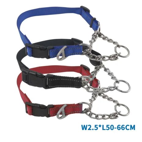 Nobleza Trainingshalsband met kliksluiting L