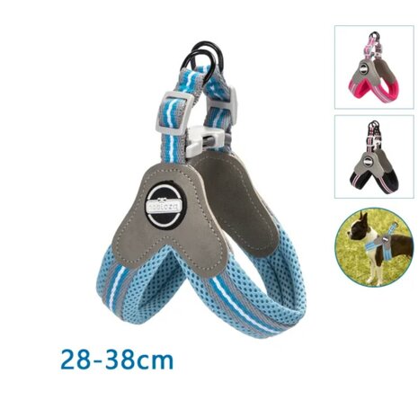Nobleza Y-vormig honden harnas XS