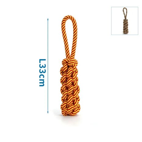 Nobleza Hondenspeeltouw dummy 33cm