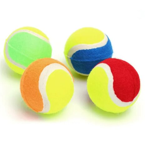 Nobleza Schuimrubber tennisballen 6,3cm