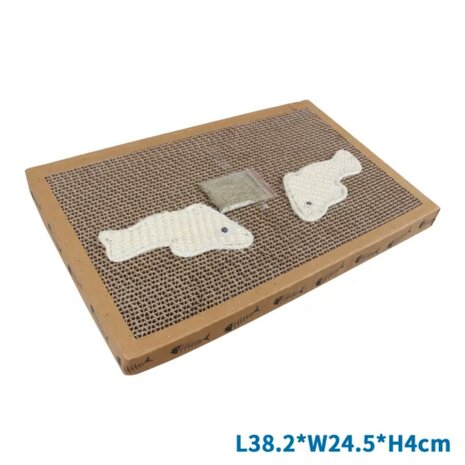 Nobleza Krabplank met kattenkruid L